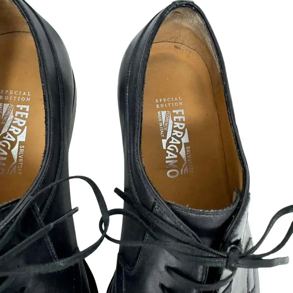 Salvatore Ferragamo Tramezza Norwegian Split-Toe Oxford mens shoes 9.5 EE US